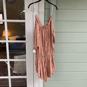 Off the shoulder romper